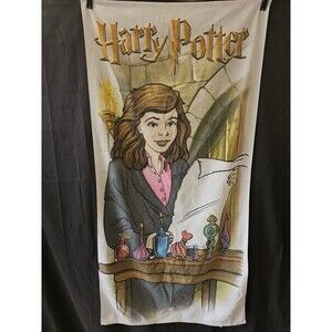 Harry Potter 2001 Beach Towel 52" × 26" Hermione Potions Sorcerers Stone